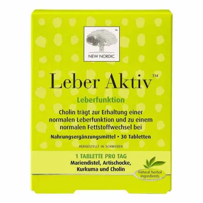Leveraktive tabletter, 30 stk