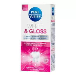 PERLWEISS Hvid &amp; Gloss Tandpasta, 50 ml
