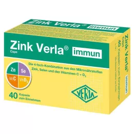 ZINK VERLA immun Caps, 40 stk