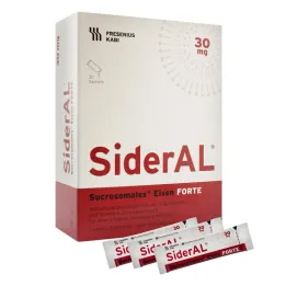 Sideral Iron Forte 30 mg citrusfrugtmateriale granulat, 30 stk