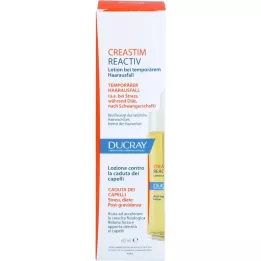 DUCRAY CREASTIM REACTIV Lotion b.temp.hårtab, 60 ml