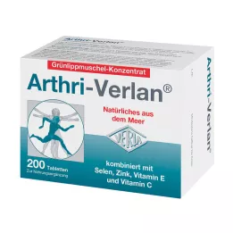 ARTHRI-VERLAN til kosttilskudstabletter, 200 stk