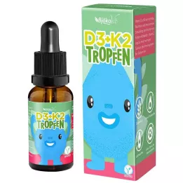 VITAMIN D3+K2 børnedråber, 10 ml