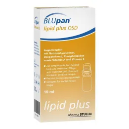 Blupan lipid plus Osd øjendråber, 1X10 ml