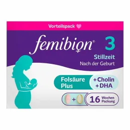 Femibion 3 ammekombinationspakke, 2x112 stk
