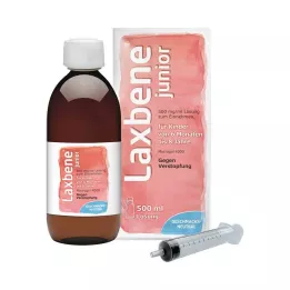 LAXBENE junior 500 mg/ml oral opløsning, børn 6 måneder-8 år, 500 ml