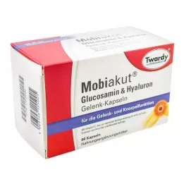 MOBIAKUT Glucosamin &amp; Hyaluron ledkapsler, 90 stk