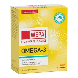 Wepa Omega-3 kapsler, 60 stk