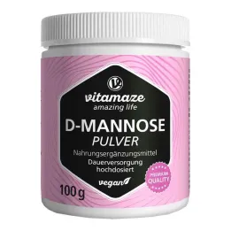 D-Mannose pulver højdosis vegansk, 100 g