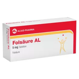 FOLSÄURE AL 5 mg tabletter, 20 stk