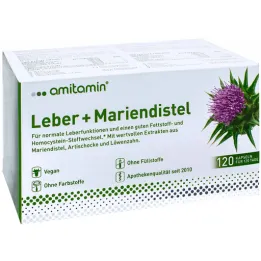 Amitamin marietidsel + leverkapsler (120 stk.)