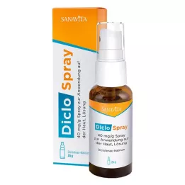 DICLOSPRAY 40 mg/g Spray til hudpåføring Opløsning, 25 g
