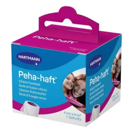 Peha-Haft fikseringsbandage 4 cm x 4 m, 1 stk