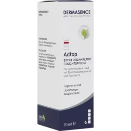 DERMASENCE Adtop ekstra rig ansigtsplejecreme, 50 ml