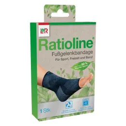 Ratioline ankelbandage str. L, 1 stk