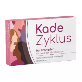 KADEZYKLUS ved kramper under menstruation 250mg FTA, 10 stk
