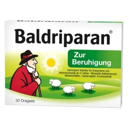 Baldriparan tabletter overtrukket til sedation, 30 stk