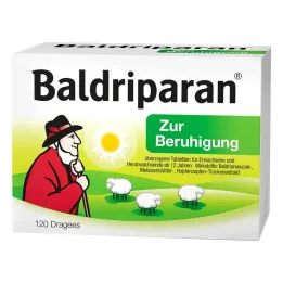 Baldriparan tabletter overtrukket til sedation, 120 stk