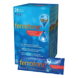 Ferrotone naturlig jernpose, 28X20 ml
