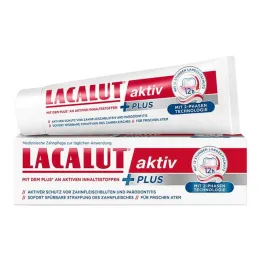 Lacalut Aktiv Plus tandpasta, 75 ml