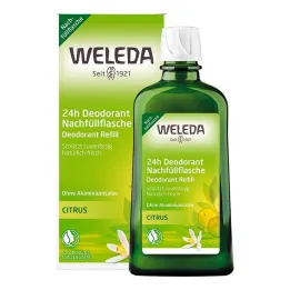 Weleda Citrus Fresh Deo Spray refill flaske, 200 ml