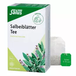 SALBEIBLÄTTER Tea Bio Salus filterposer, 15 stk