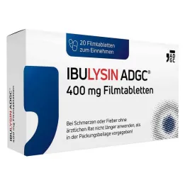 IBULYSIN ADGC® 400 mg filmovertrukne tabletter, 20 stk