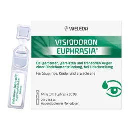 Visiodoron Euphrasia øjendråber i monodoser, 20X0,4 ml