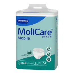 Molicare Premium Mobile 5 dråber str. L, 14 stk