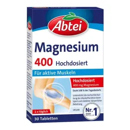 Abbey Magnesium 400 højdosis tabletter, 30 stk