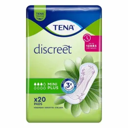 TENA® diskrete Mini Plus puder til inkontinens, 20 stk