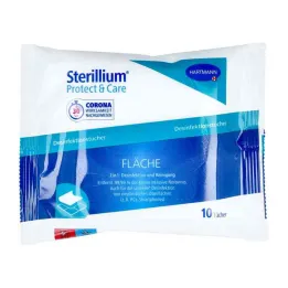 Sterillium Protect &amp; Plejeoverfladedesinfektionsservietter (10 stk.)