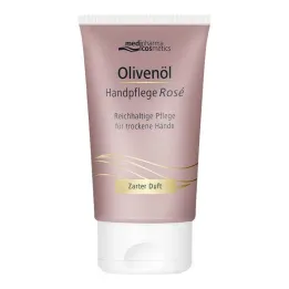 Olivenolie håndplejecreme rose, 50 ml