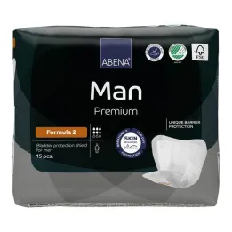 Abena Man Premium formula 2 indlægssåler, 15 stk