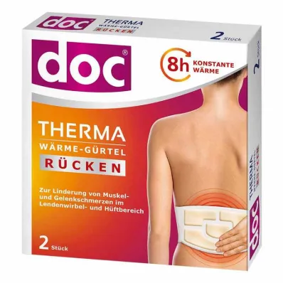 doc® THERMA varmebælte bagside, 2 stk