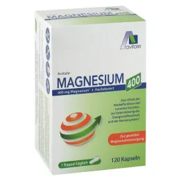 Magnesium 400 mg kapsler, 120 stk