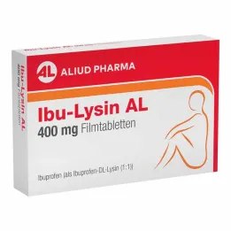 Ibu-Lysine AL 400 mg filmovertrukne tabletter, 10 stk