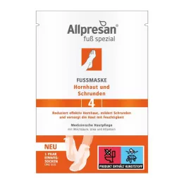 Allpresan Foot Special Number 4 fodmaske (1 pakke)