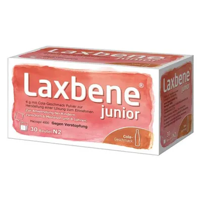 Laxbene® junior 4 g med cola smag, 30X4 g