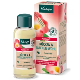 KNEIPP Massageolie tilbage &amp; Nakkebrønd, 100 ml