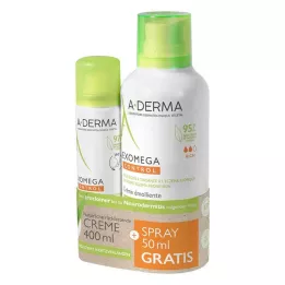 A-DERMA Promo Kit EXOMEGA CONTROL Creme+Spray, 1 stk