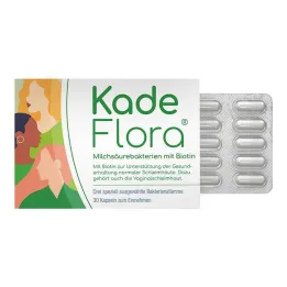 Kadeflora mælkesyrebakterier med biotinkapsler, 30 stk