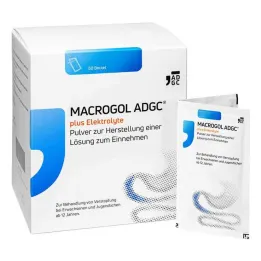 Macrogol ADGC® plus elektrolytpulver til H.e.L. at tage, 50 stk