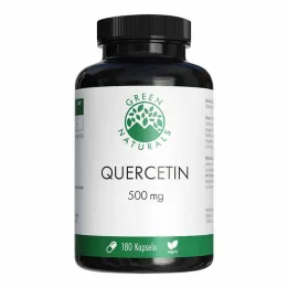 Green Naturals Quercetin 500 mg højdosis kapsler, 180 stk