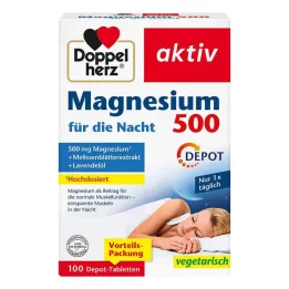 Doppelherz Magnesium 500 nattabletter, 100 stk