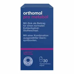 Orthomol pro metaboliske kapsler, 30 stk