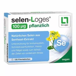 SELEN-LOGES 100 μg vegetabilske filmovertrukne tabletter, 120 stk