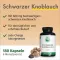 Green Naturals sort hvidløg 600mg med pose Kps, 180 stk