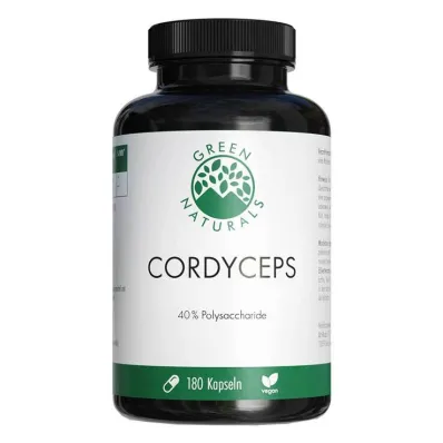 Green Naturals Cordyceps sinensis kapsler, 180 stk