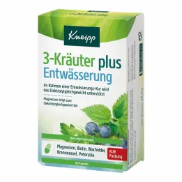Kneipp 3-urt plus drænkapsler, 60 stk